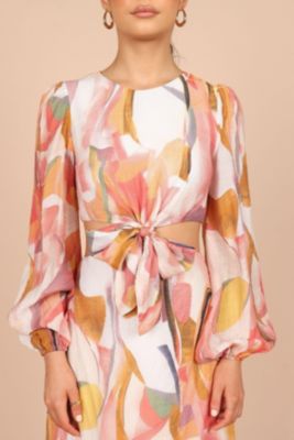 Women's Laquin Long Sleeve Maxi Dress