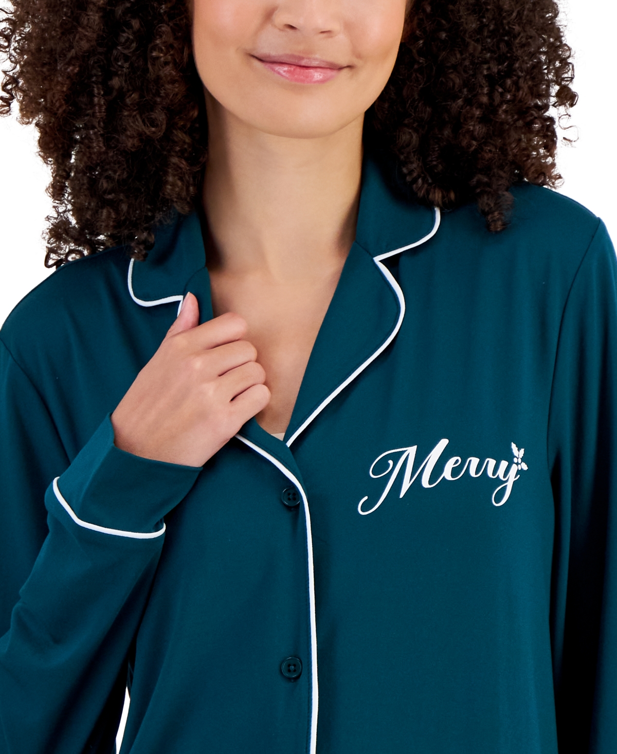 Charter Club Sueded Super Soft Knit Sleepshirt Nightgown, Created for Macy's