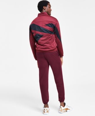 Мужская спортивная куртка Reebok, футболка с логотипом и джоггеры для бега трусцой