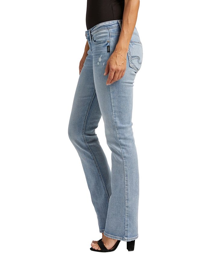 Silver Jeans Co. Women's Tuesday Low Rise Slim Bootcut Jeans - Macy's