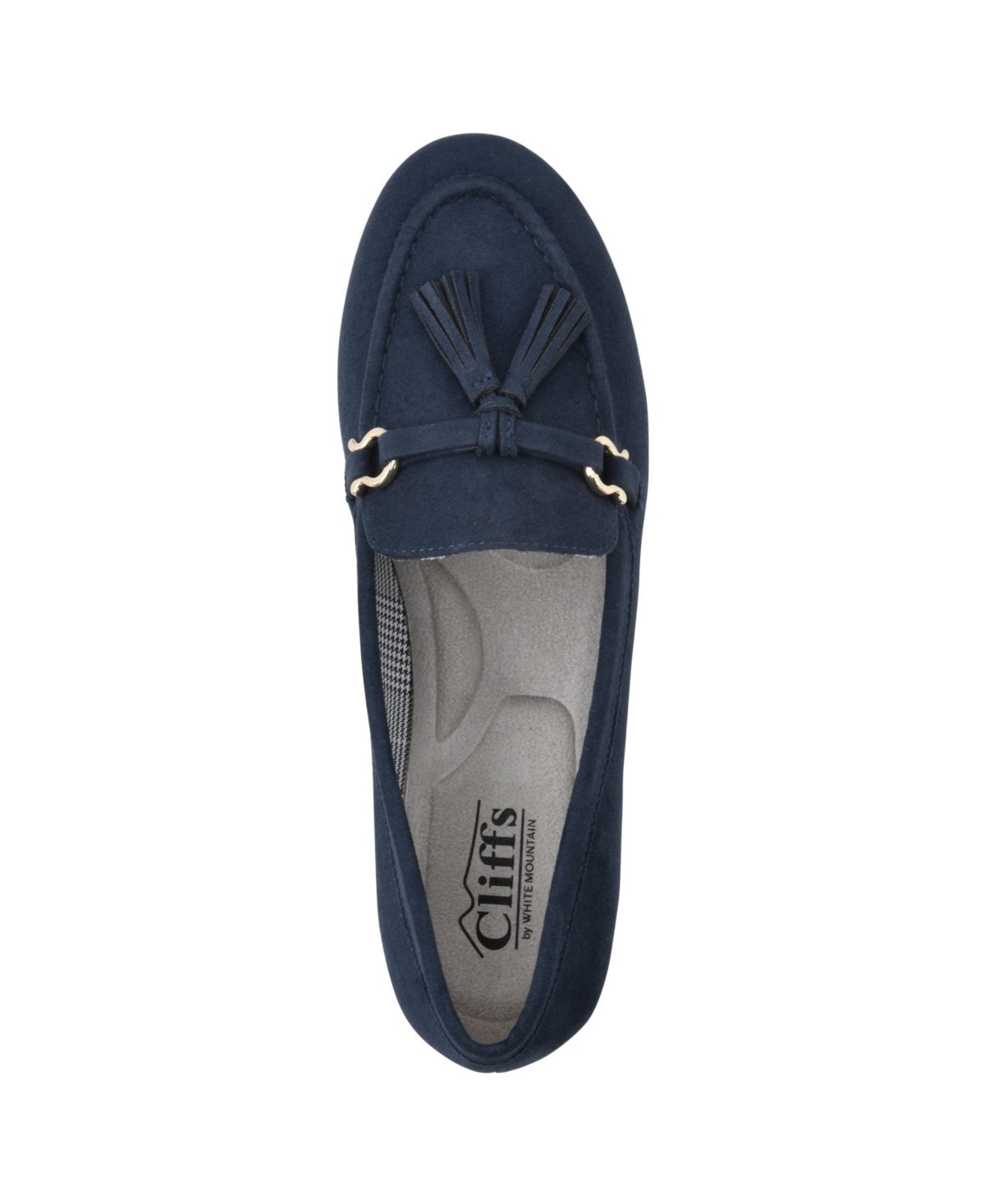 Cliffs By White Mountain Women's Gush Flat Loafer In Blue