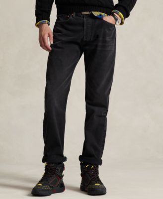 폴로 랄프로렌 Polo Ralph Lauren Mens Vintage Classic-Fit Cotton Jeans,Beavenmeadow