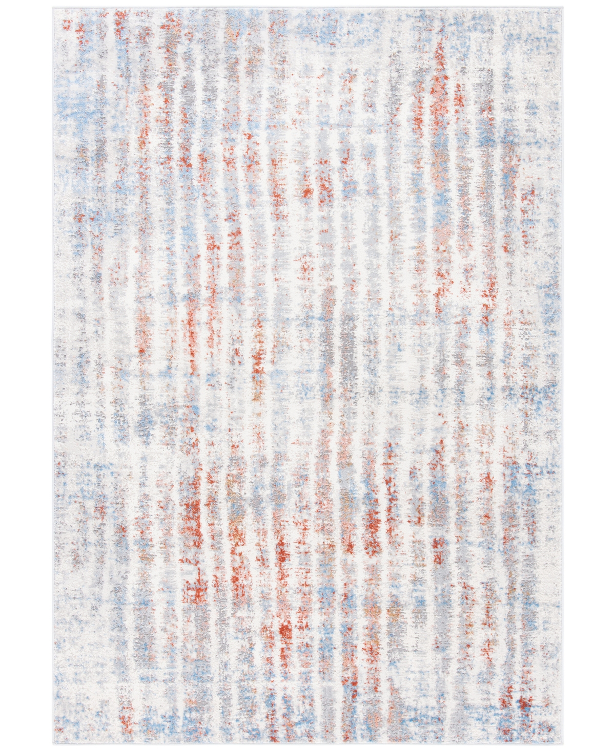 Safavieh Amelia ALA456 9' x 12' Area Rug - Gray, Rust