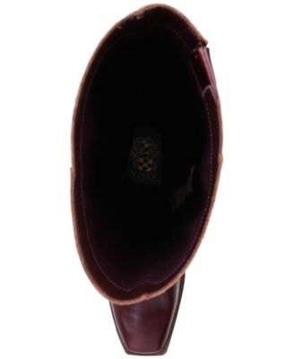 Women's Sangeti Snip-Toe Block-Heel Knee-High Boots