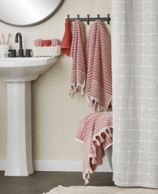 SKL Home Long Borough Turkish Cotton Bath Towel, 54" x 28"