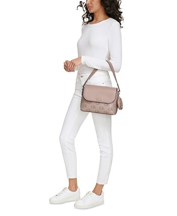 Calvin Klein Millie 2 in 1 Flap Shoulder Bag Crossbody
