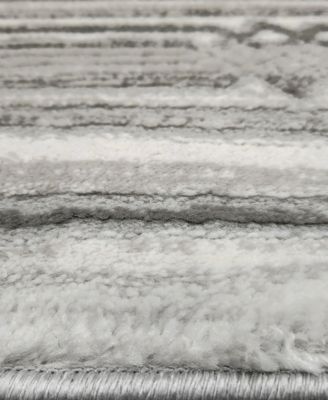 Davide 1231 5'3" x 5'3" Round Area Rug