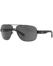 Buy Armani Exchange 0AX2034S Geometric Sport Mirror Grey Lens Pilot Male  Sunglasses online