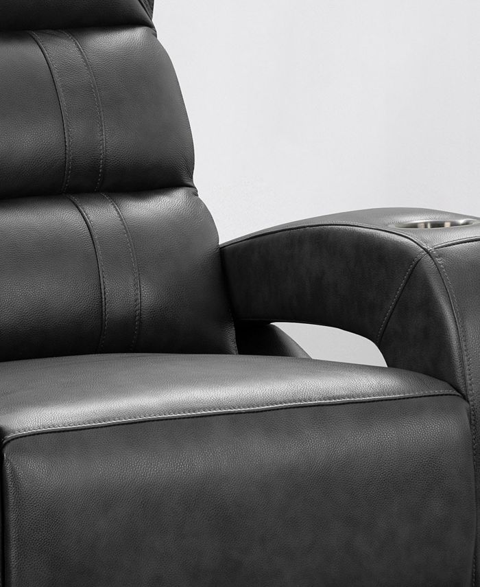 Abbyson Living Andrea Leather Power Recliner Macy's