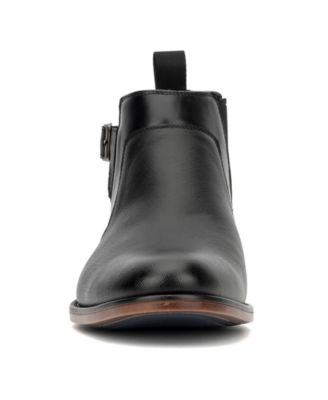 Men's Faux Leather Rhino Boots