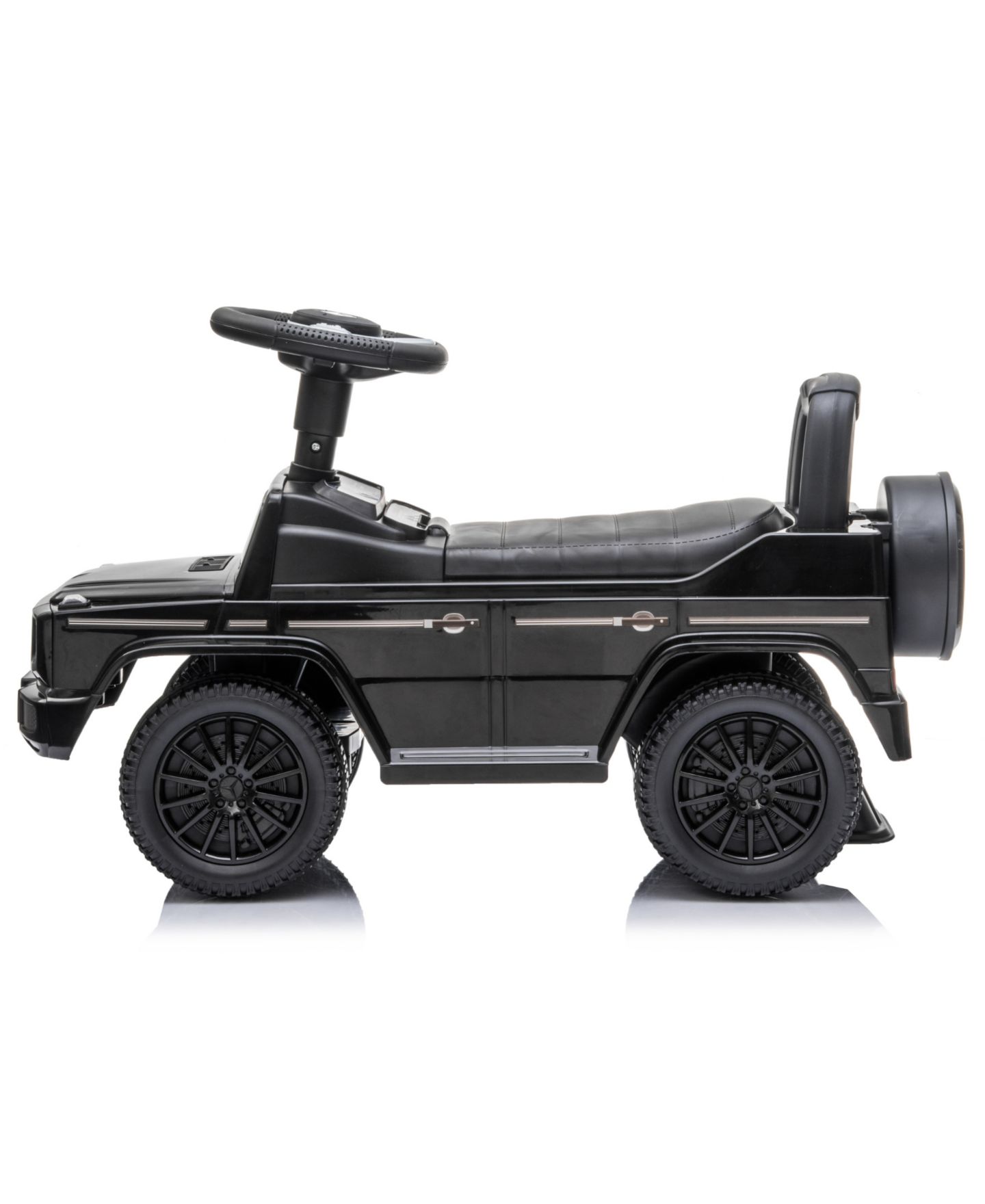 Детский реалистичный толокар-ходунки Best Ride on Cars Mercedes G-Wagon, цвет: Чёрный — фото 5