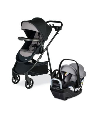Britax Willow Brook S+ Travel System - Graphite Onyx
