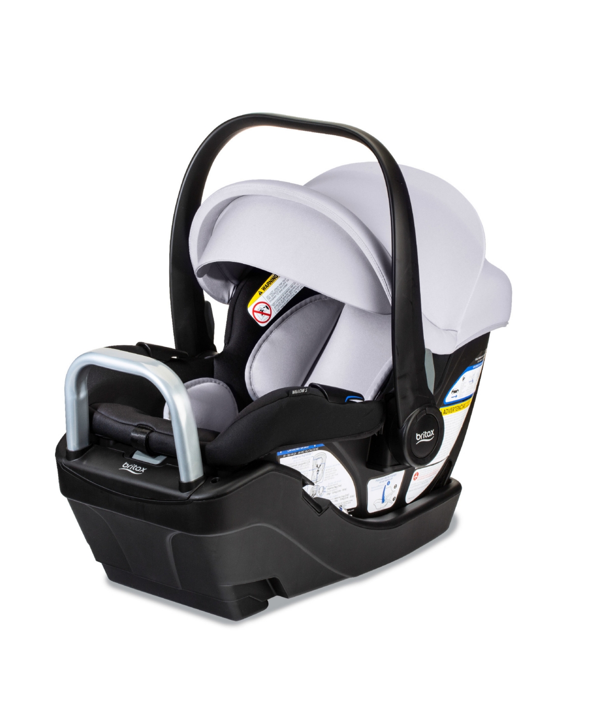 Shop Britax Willow S Infant Car Seat With Alpine Base In Glacier Onyx