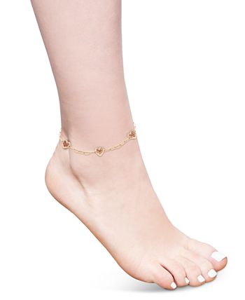Garnet ankle bracelet on sale