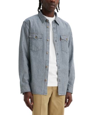 Levi's Men's San Francisco 49ers Overshirt Button Down Shirt - Macy's