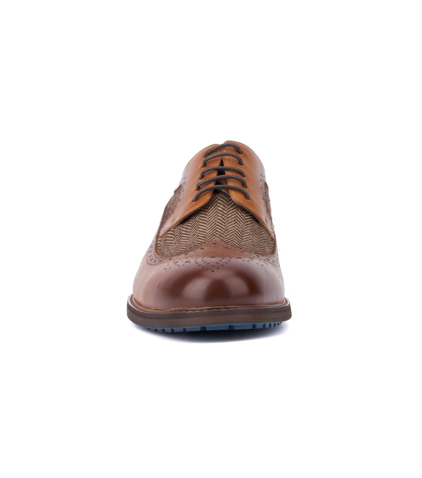 Мужские туфли Vintage Foundry Co Lace Up Cyril Oxfords, цвет: Коньячный — фото 7