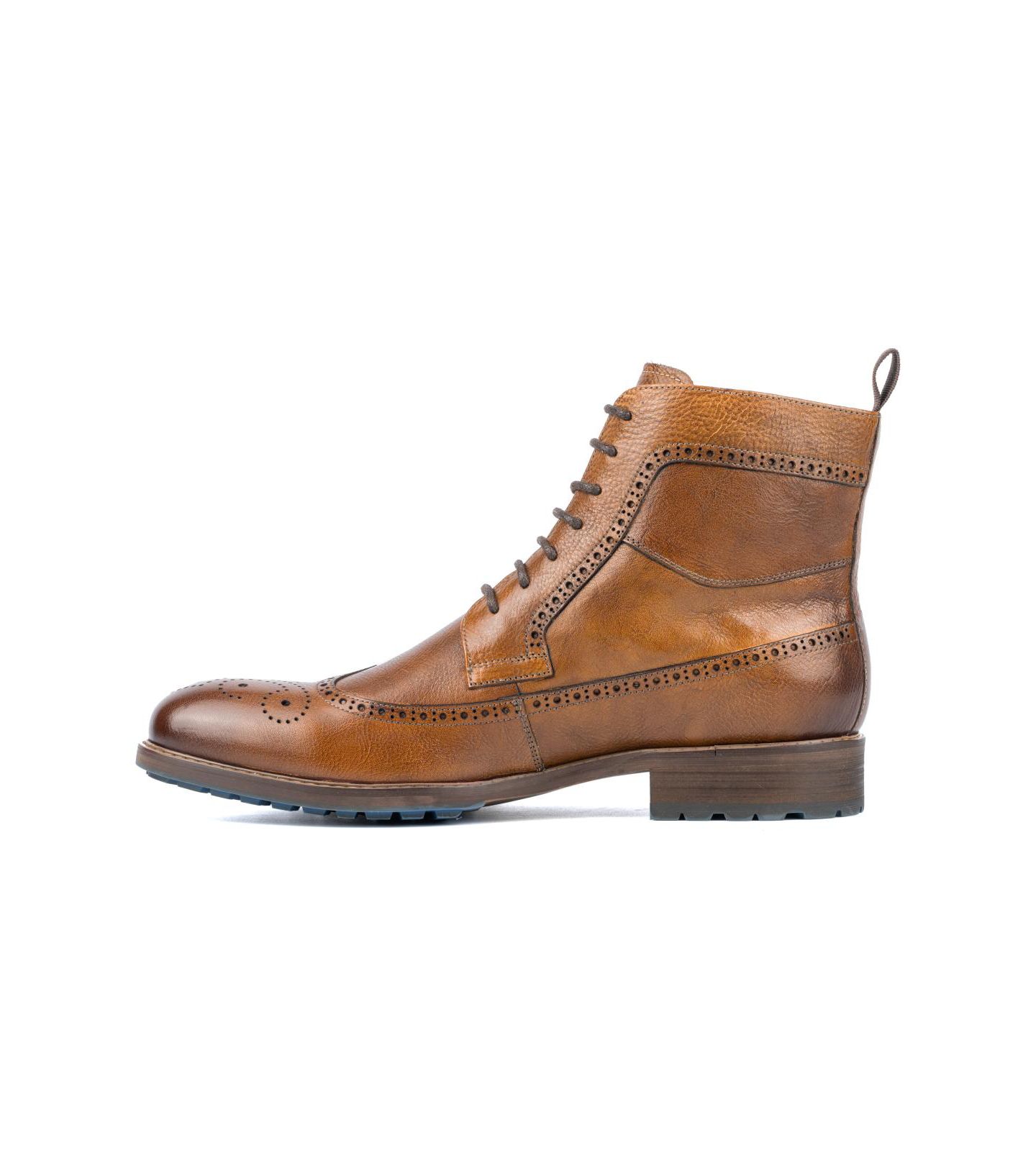 Мужские ботинки Vintage Foundry Co Leather Everard, цвет: Рыжевато-коричневый — фото 6