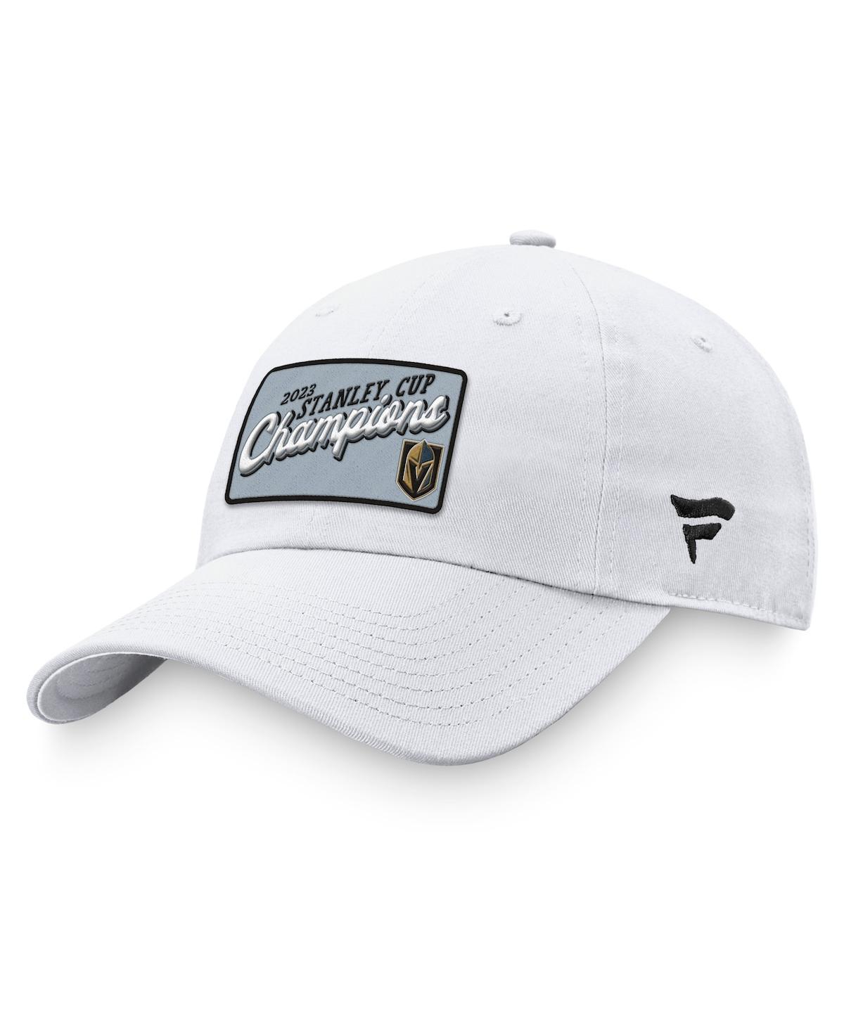 Fanatics Women's  White Vegas Golden Knights 2023 Stanley Cup Champions Adjustable Hat