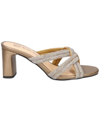 Women's Carmen Heeled Slip On Sandals