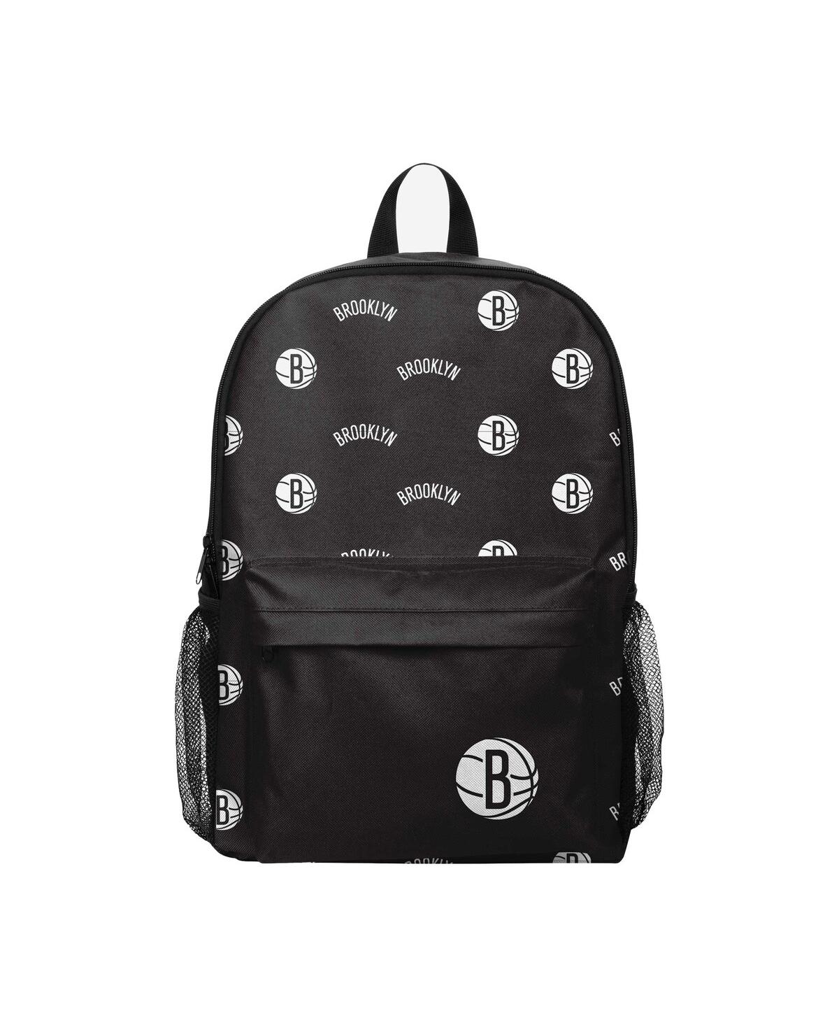 Foco Kids' Youth Boys And Girls  Pittsburgh Penguins Repeat Logo Backpack In Black