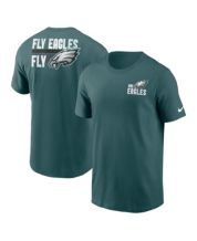 Men's Fanatics Branded Heathered Gray Philadelphia Eagles Team Authentic Custom T-Shirt