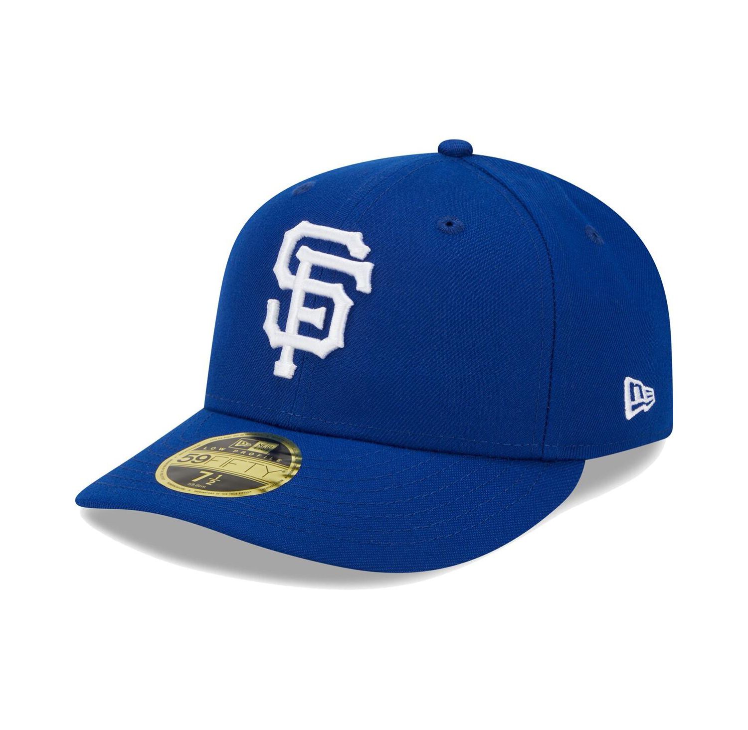 Men's Royal San Francisco Giants White Logo Low Profile 59FIFTY Fitted Hat