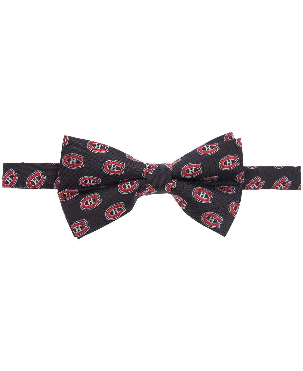 Eagles Wings Men's Navy Montreal Canadiens Repeat Bow Tie