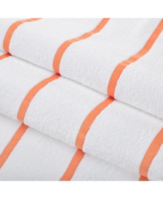 Las Rayas Cotton Beach Towels, 4-Pack, 30" x 60"