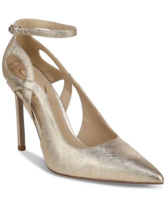 Sam edelman gold pumps on sale