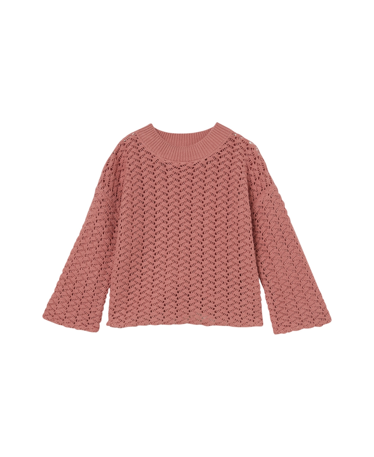 Cotton On Big Girls Ruby Knit Jumper In Clay Pigeon