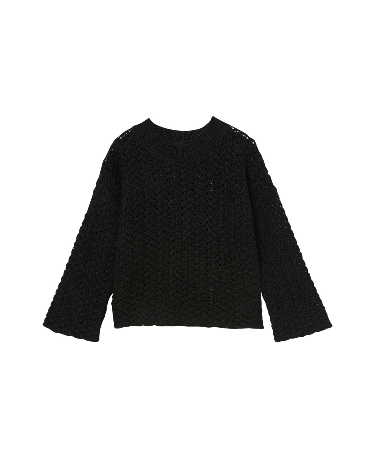 Cotton On Little Girls Ruby Knit Jumper In Black