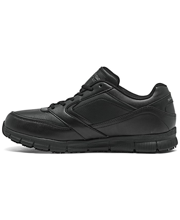 Skechers Men's Work Relaxed Fit- Nampa Slip Resistant Work Casual ...