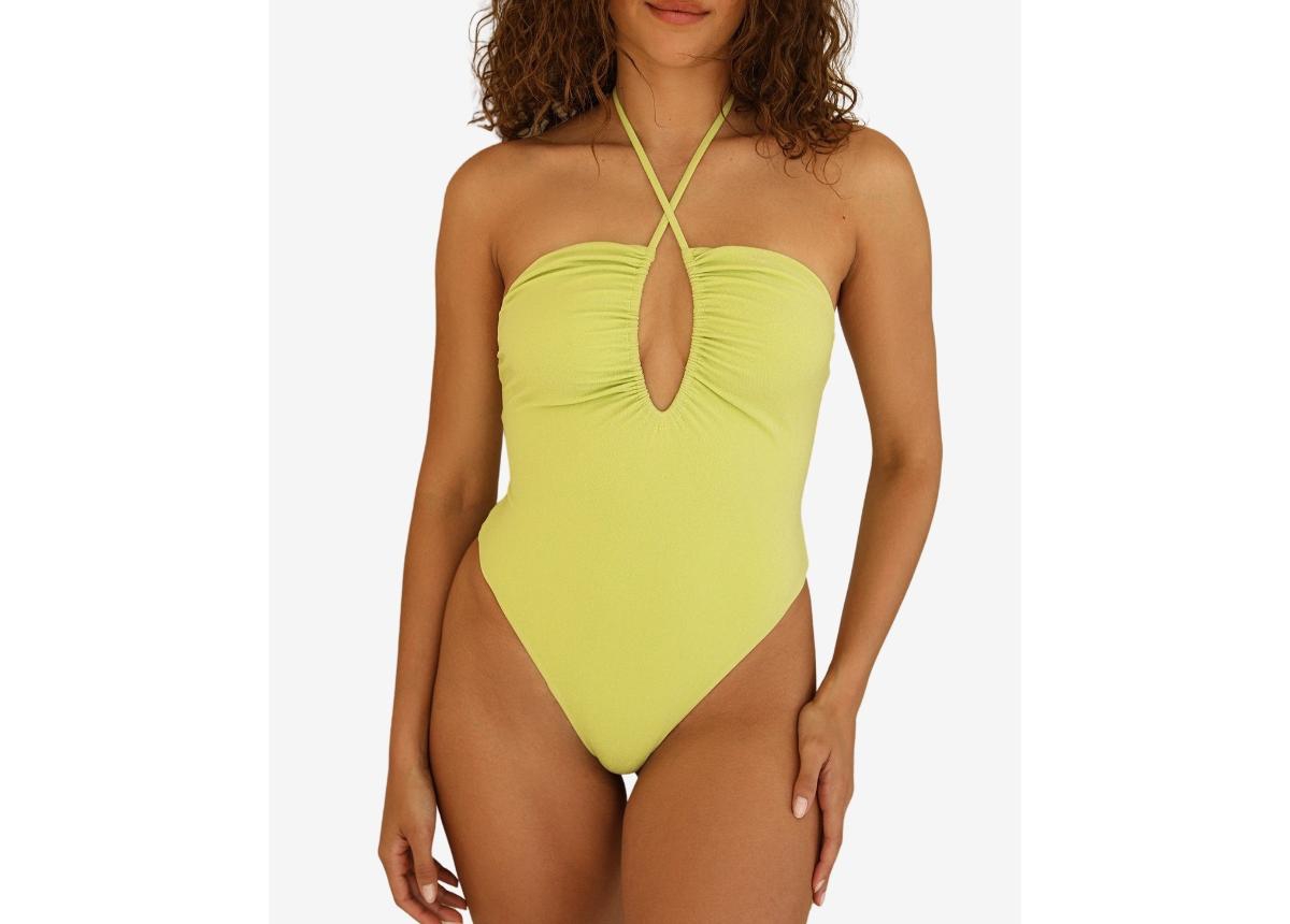 Women's Lindsay One Piece - Cyber lime