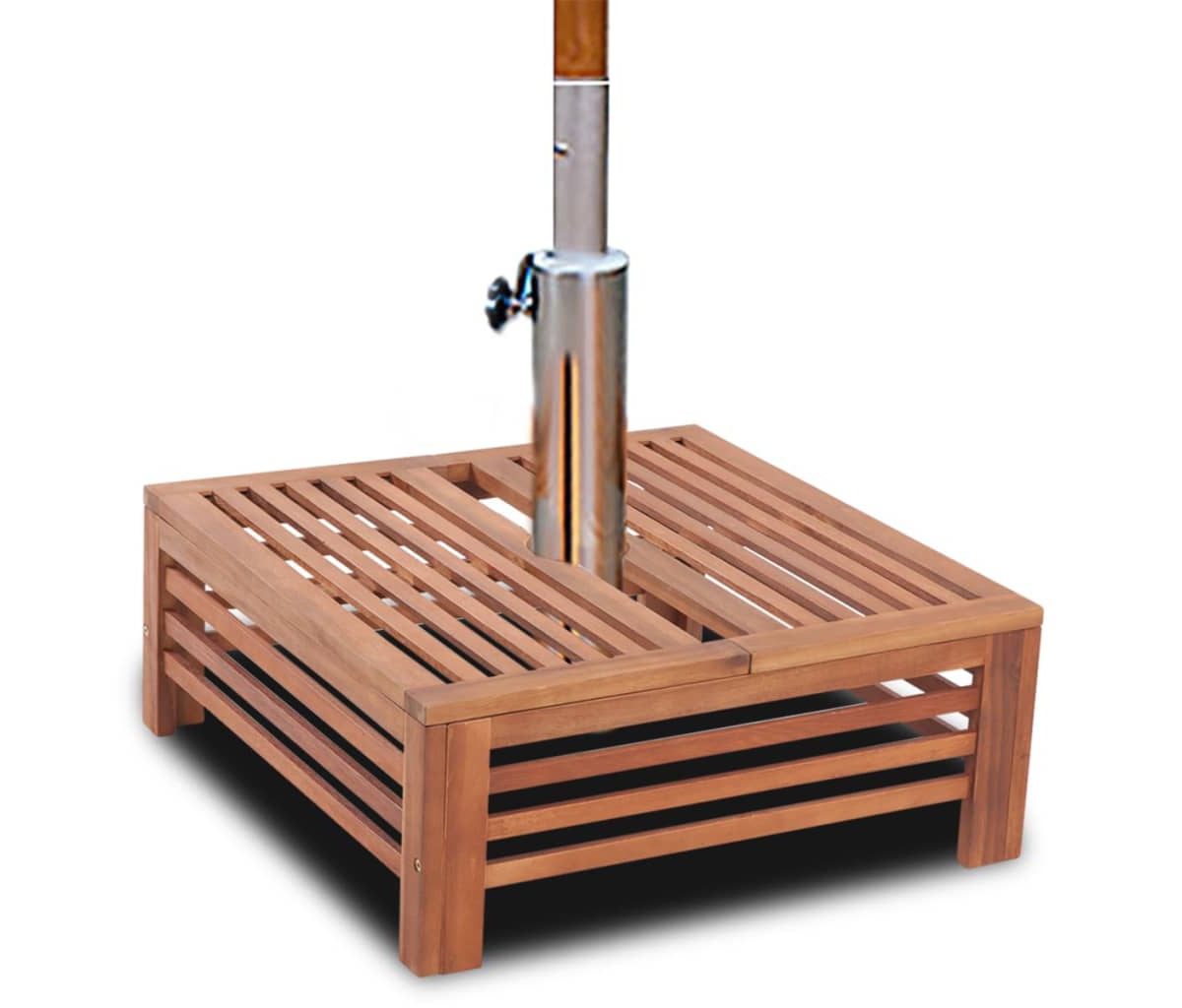 vidaXL Wooden Parasol Stand Cover