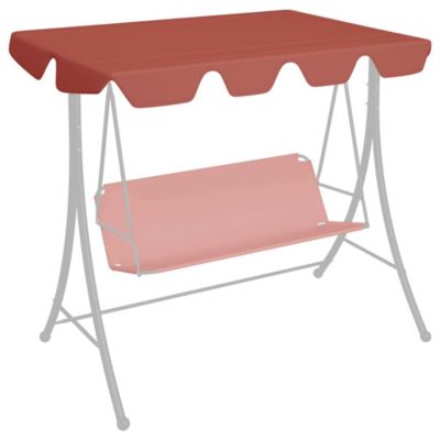 Replacement Canopy for Garden Swing Terracotta 59.1"/51.2"x41.3"/27.6"