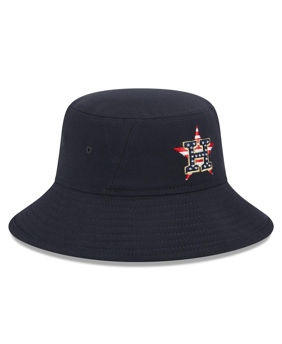 Shop New Era Men's  Navy Houston Astros 2023 Fourth Of July Bucket Hat