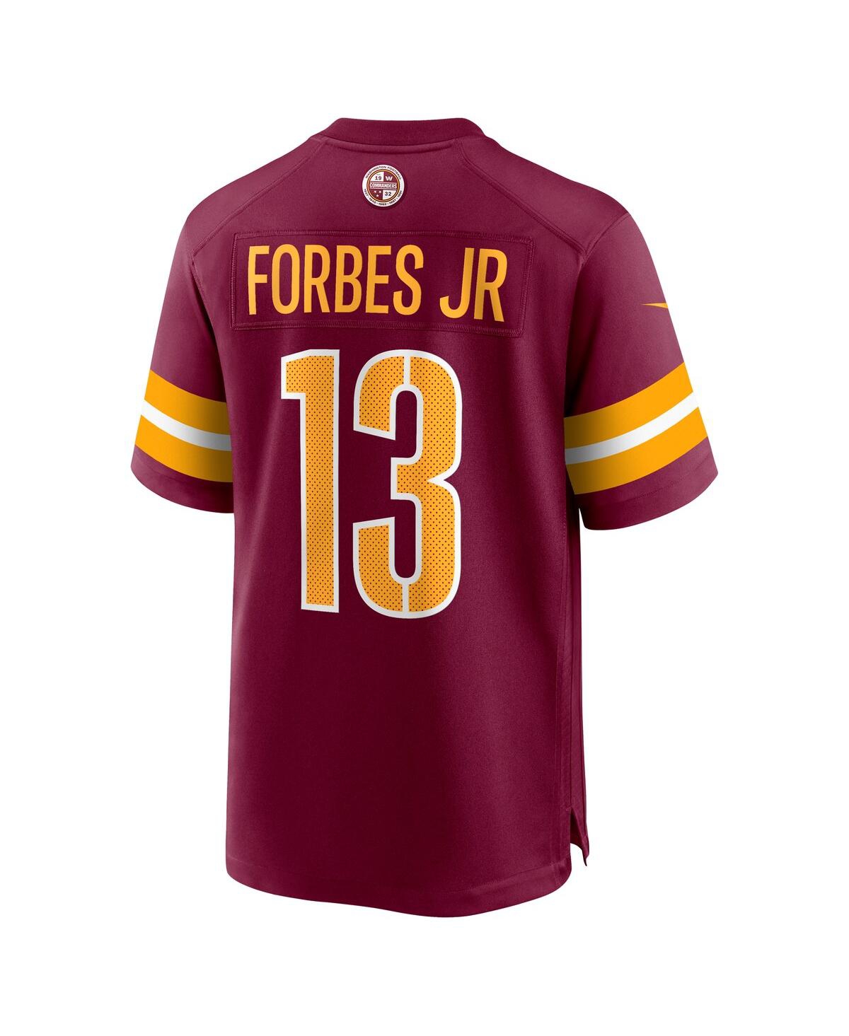 Men's Nike Emmanuel ForbesWashington Commanders 2023 Nfl Draft First Round Pick Game Jersey - Burgundy