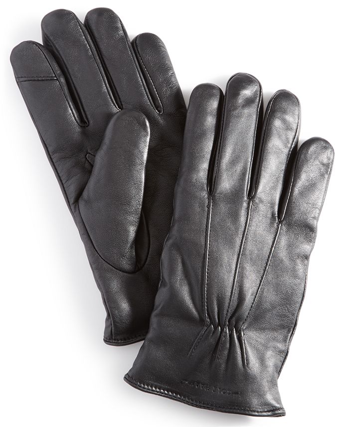 Cole Haan Men's Leather Gloves - Macy's