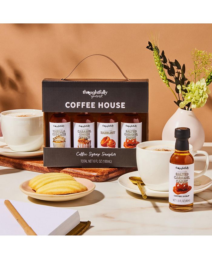 Thoughtfully Gourmet, Coffee Syrup Gift Set, Set of 4 Macy's