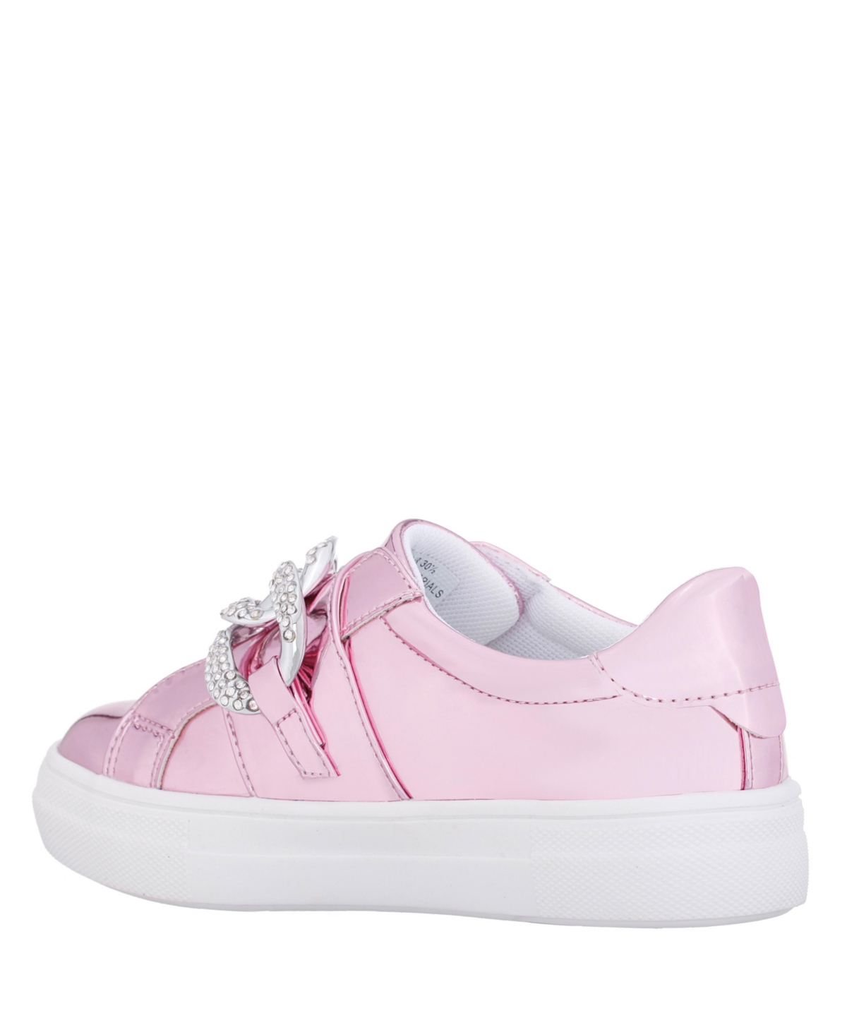 Nina Big Girls Emaleigh Rhinestone Chain Fashion Sneaker
