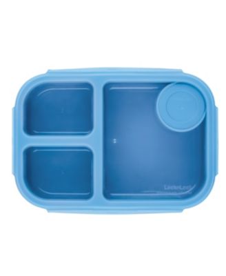 Lock n Lock On The Go Meals Three Compartment Divided Lunch Container, 33 Ounce