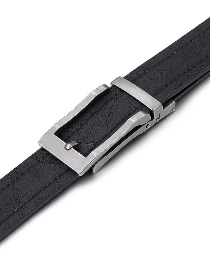 Mio Marino Men's Gilde Leather Linxx Ratchet Belt Macy's