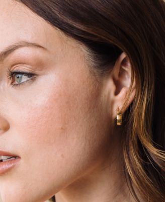 "14k Gold" Rylan Hoops