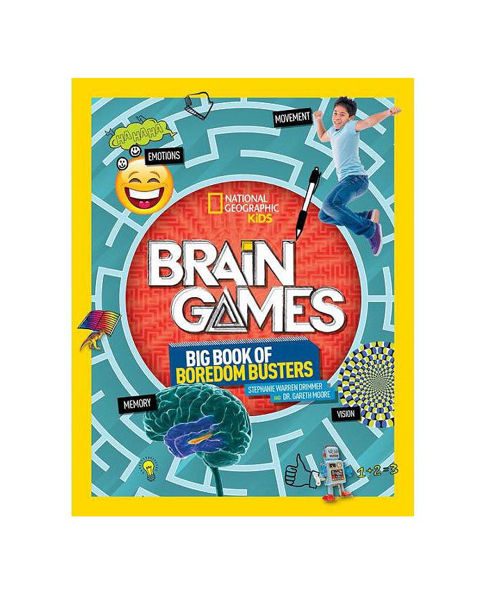 Barnes & Noble Brain Games Big Book of Boredom Busters by Stephanie