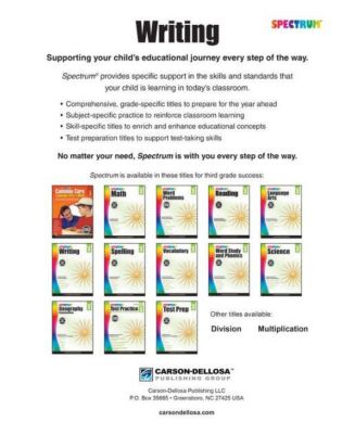 Spectrum Writing, Grade 3 by Spectrum Compiler
