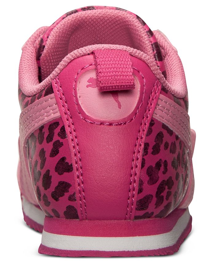 Puma Toddler Girls' Roma SL Animal Casual Sneakers from Finish Line