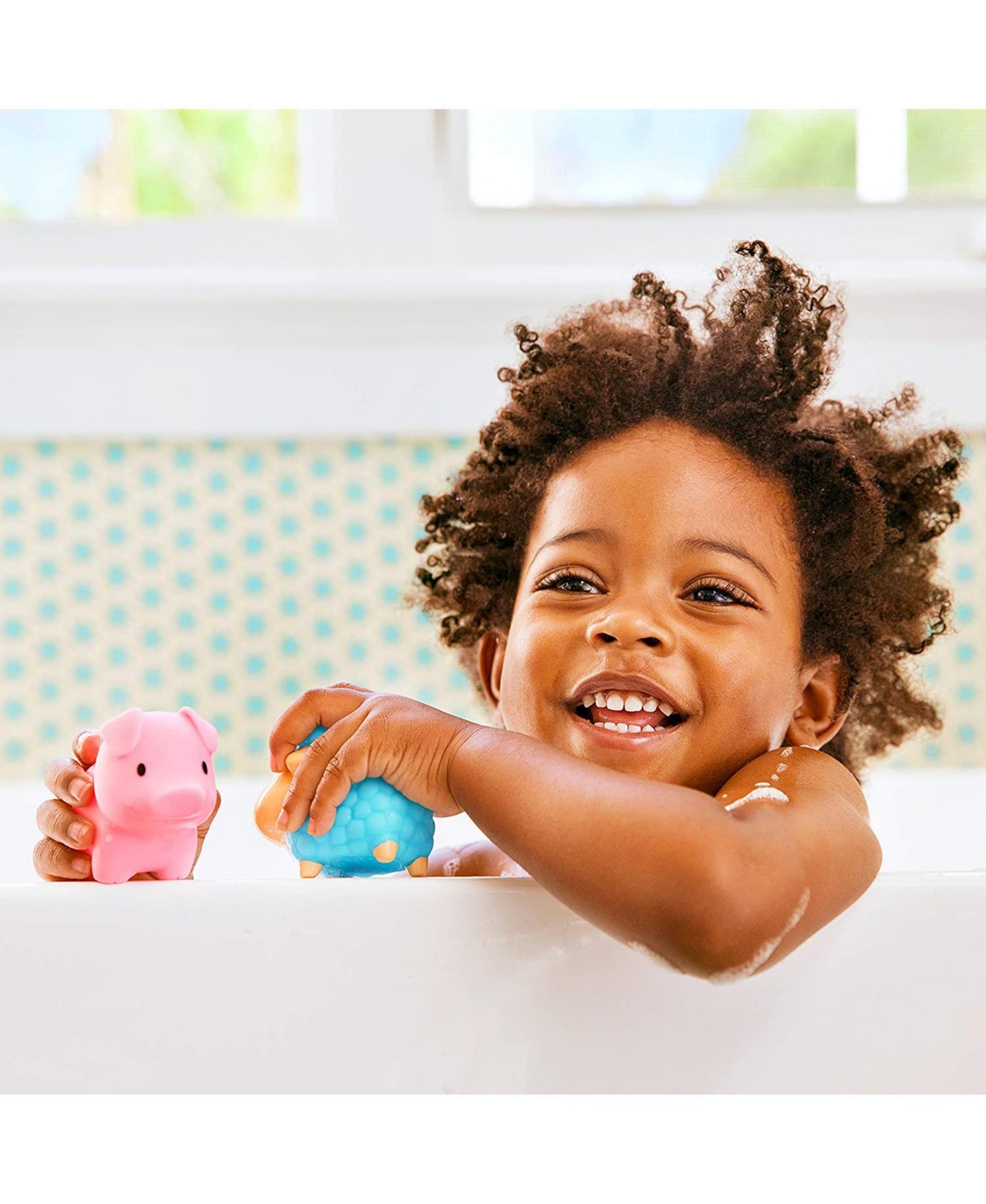 Munchkin Toddler Farm Animal Squirts Baby Bath Toy, Pack - Assorted Pre-pack