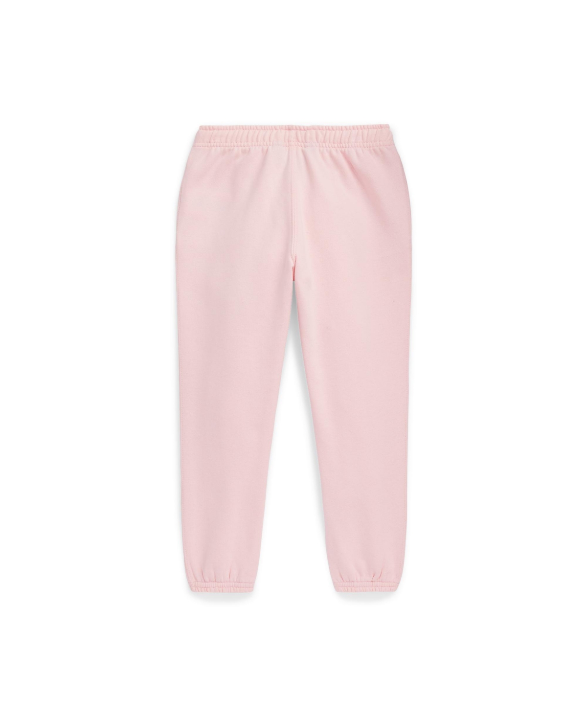 Polo Ralph Lauren Big Girls Fleece Jogger Pants In Hint Of Pink
