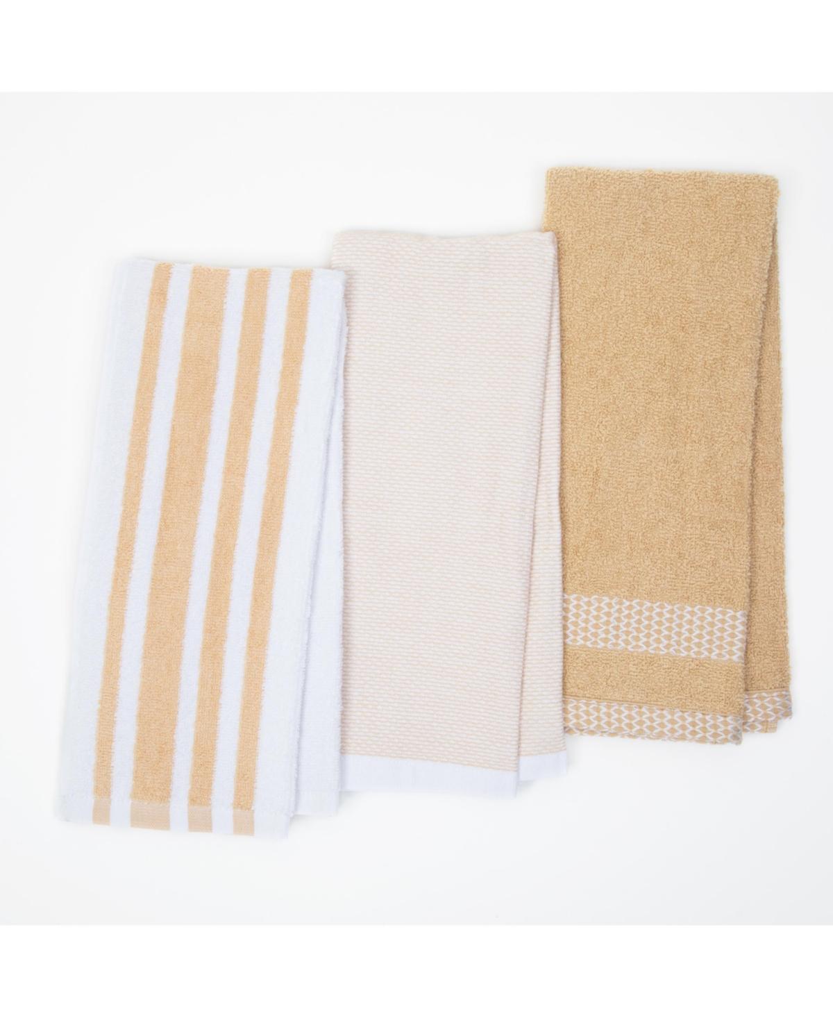 Premium Weave Yarn Dyed Kitchen Towels (Pack of 6), 100% Cotton, 16 x 26 in - Cinnamon