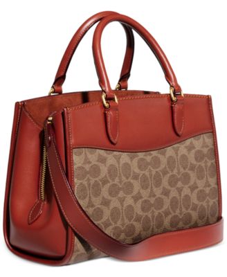 COACH Brooke Carryall 28 in Signature Canvas Crossbody Bag